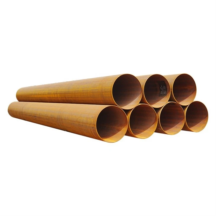 LSAW EN10219 Carbon Steel Pipe For Urban Central Heating Network DN400 factory